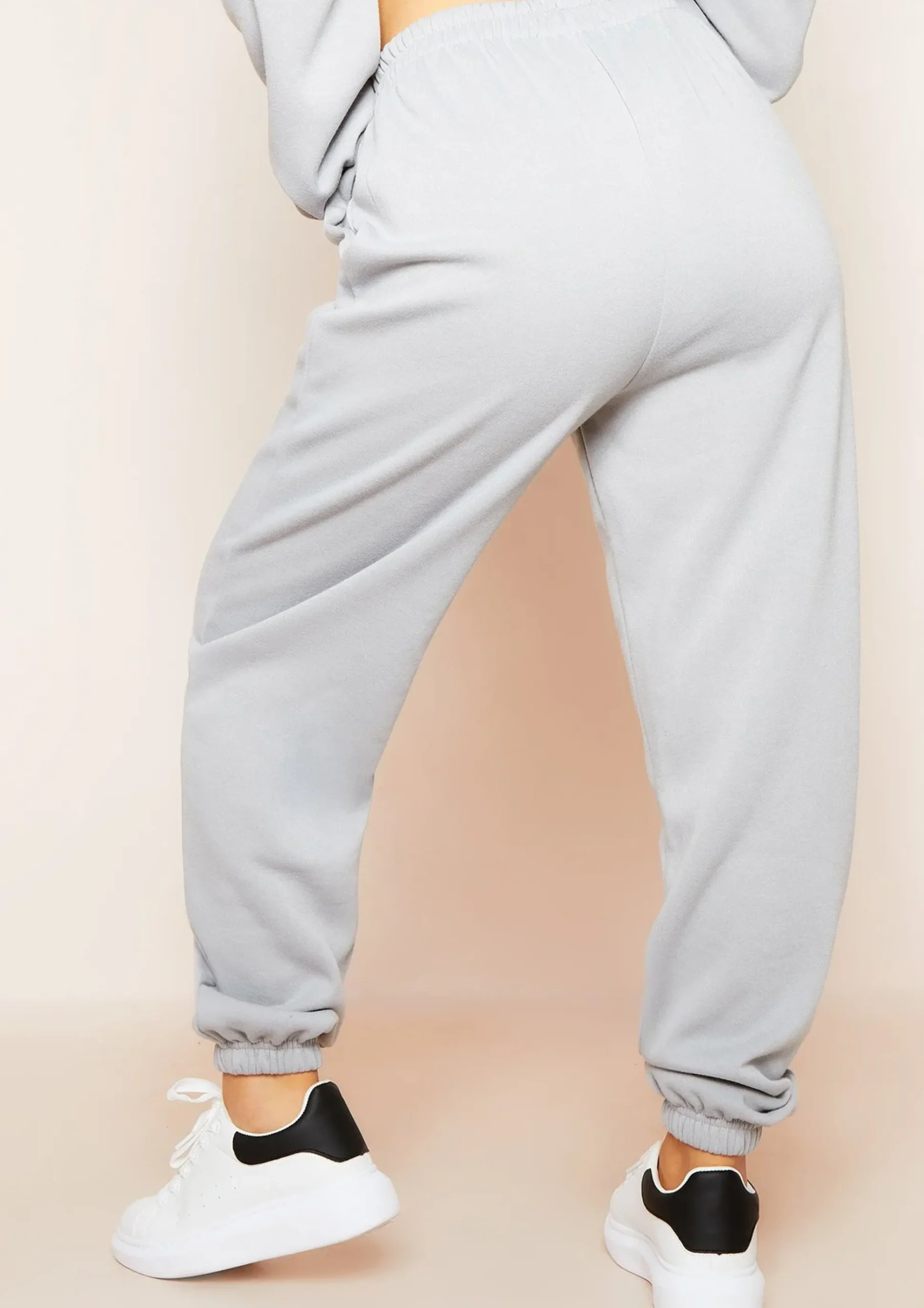 Alana Pastel Blue Casual Joggers^Missy Empire Fashion