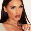 Sale Amy Gold Chunky Double Chain Necklace Women Necklaces