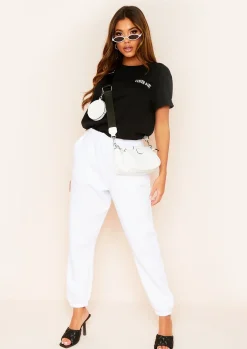 Anah Black Cancer Baby Slogan Horoscope T-Shirt^Missy Empire Fashion