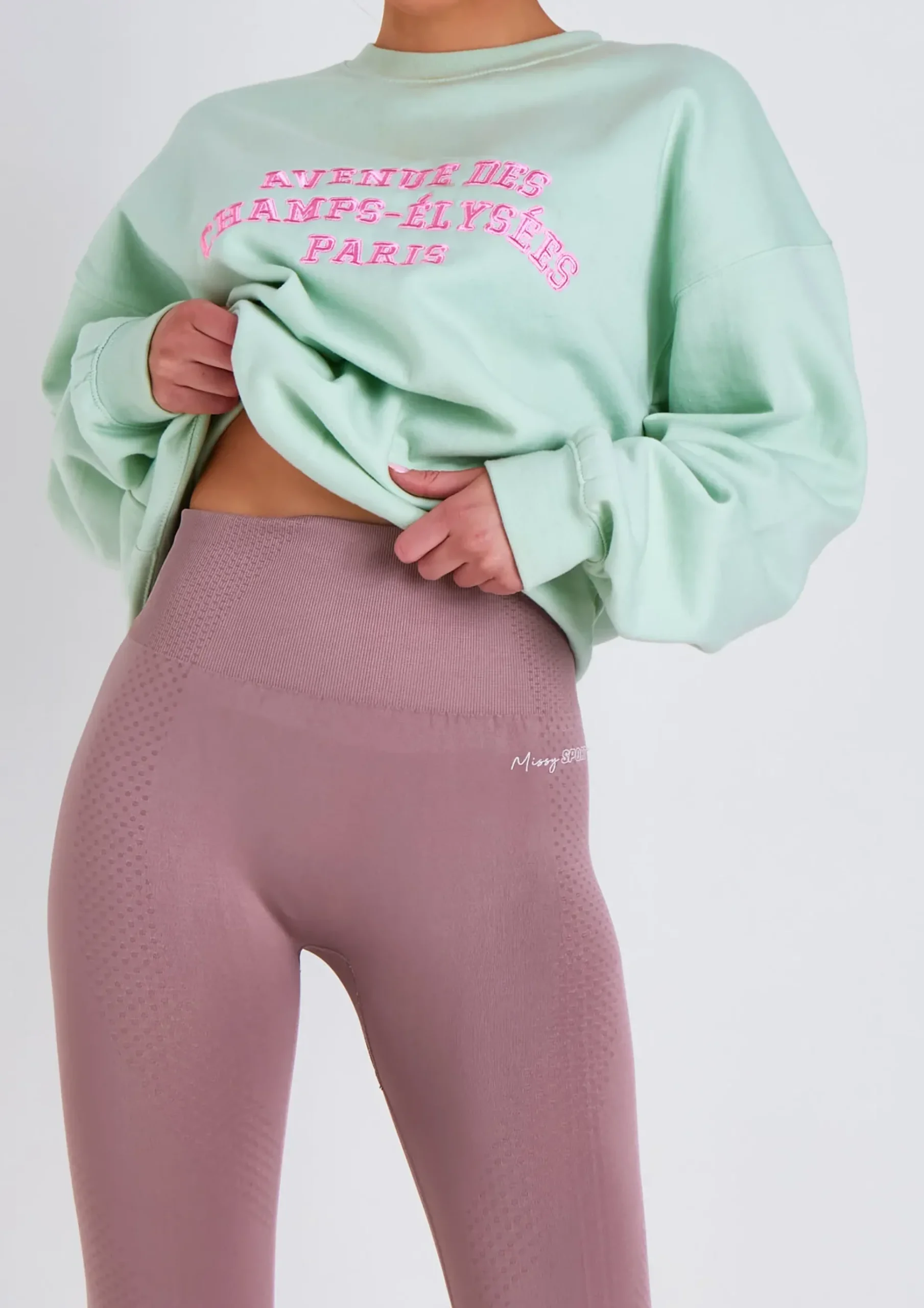 Cheap Anni Mocha Missy Sport Seamless High Waisted Gym Leggings Women Seamless & Shapewear