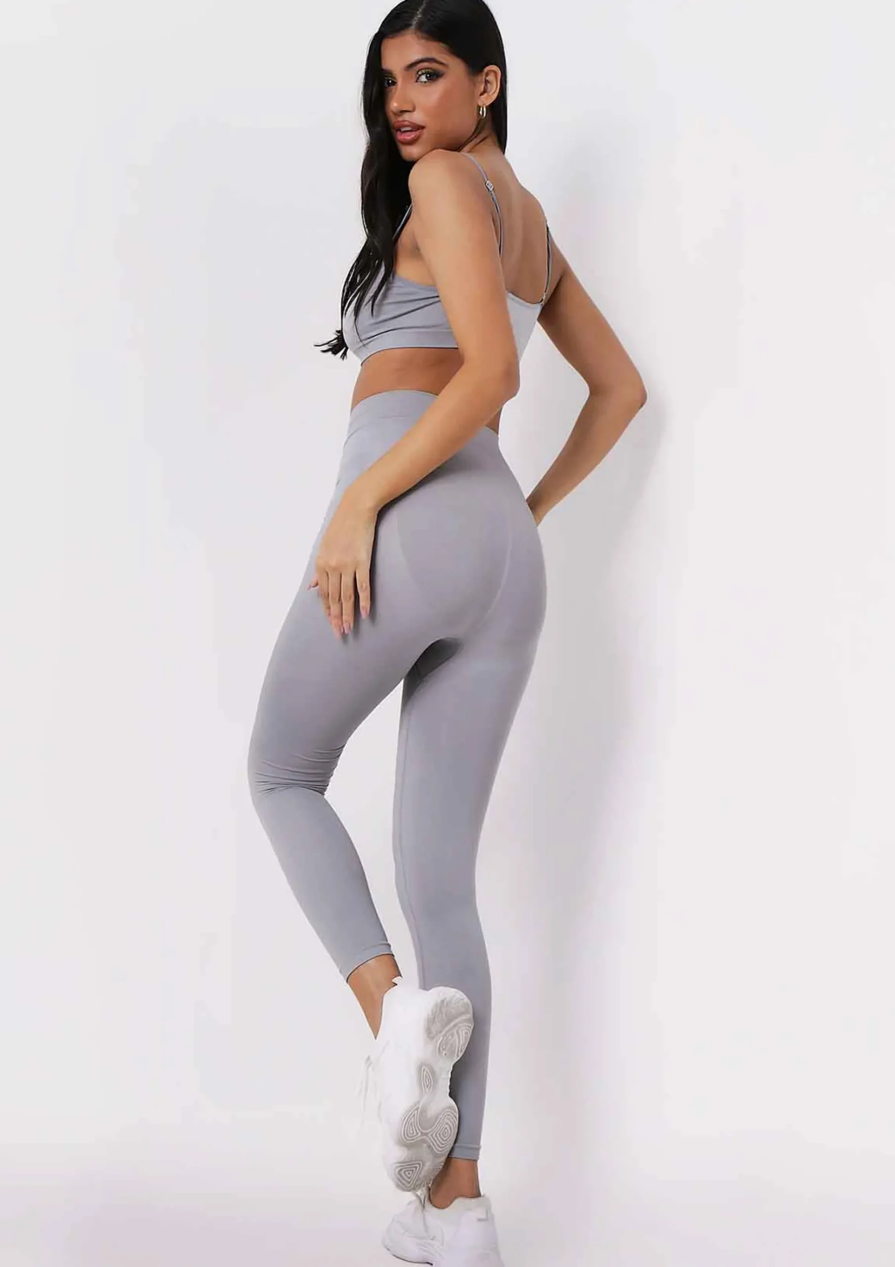 Outlet Ciara Grey Seamless Shapewear Strappy Bralet Women Seamless & Shapewear