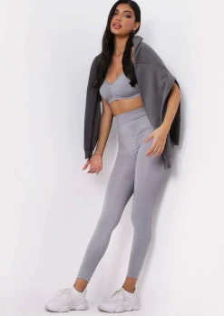 Outlet Ciara Grey Seamless Shapewear Strappy Bralet Women Seamless & Shapewear