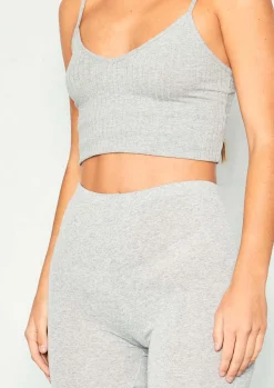 Store Emma Grey High Waist Cotton Cycle Shorts Women Shorts