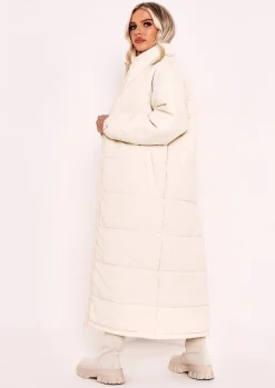 Erin Stone Longline Puffer Coat^Missy Empire Best Sale