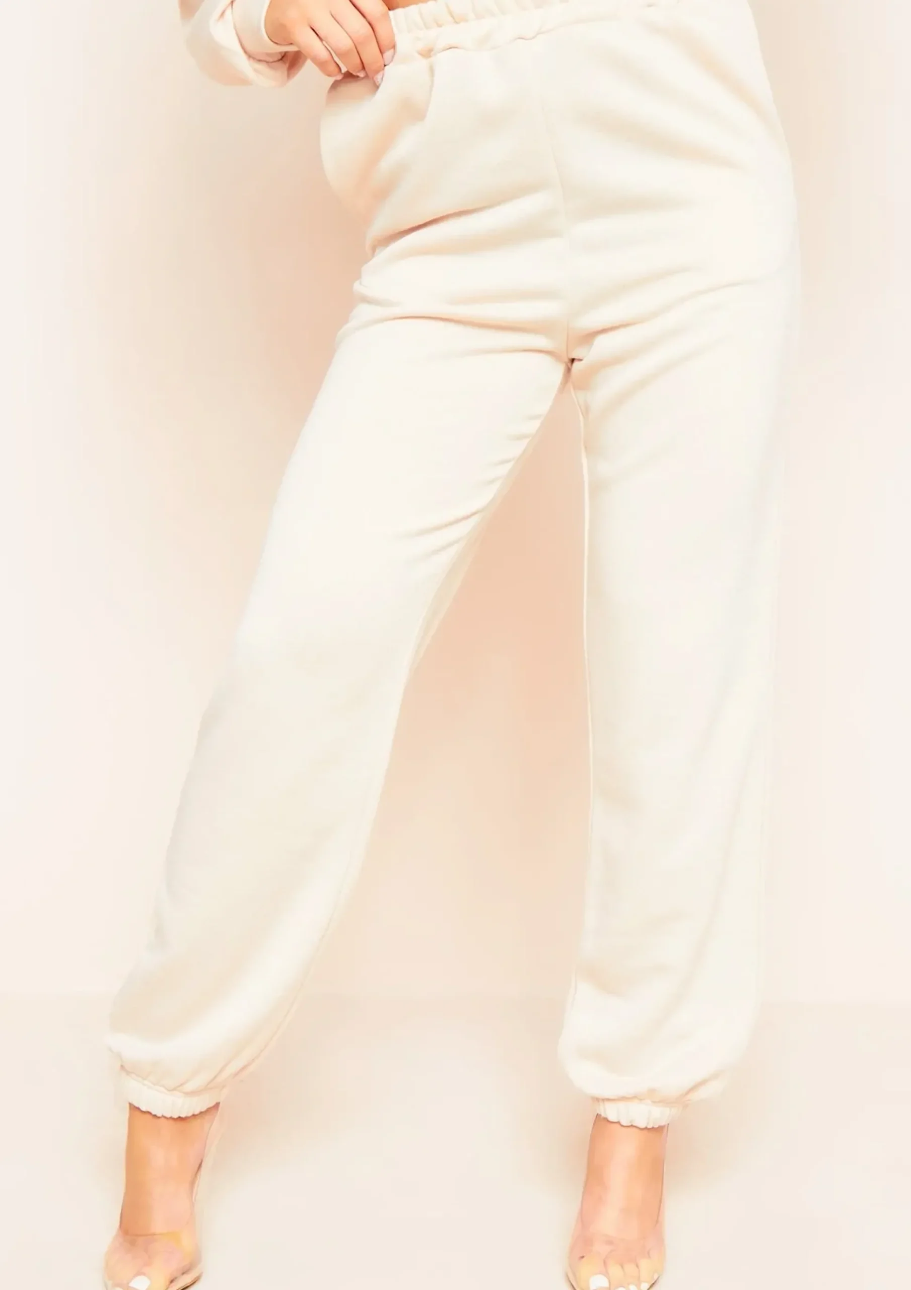 Best Hilma Stone Casual Loopback Joggers Women Tracksuits