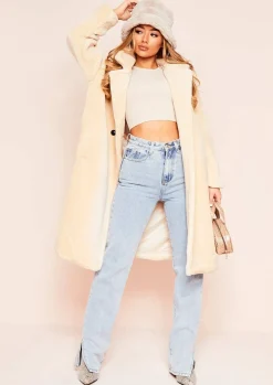 Outlet Holly Beige Ribbed Racer Crop Top Women Basics