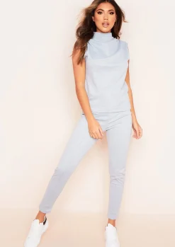 Jorja Grey Cowl Neck Top^Missy Empire Best