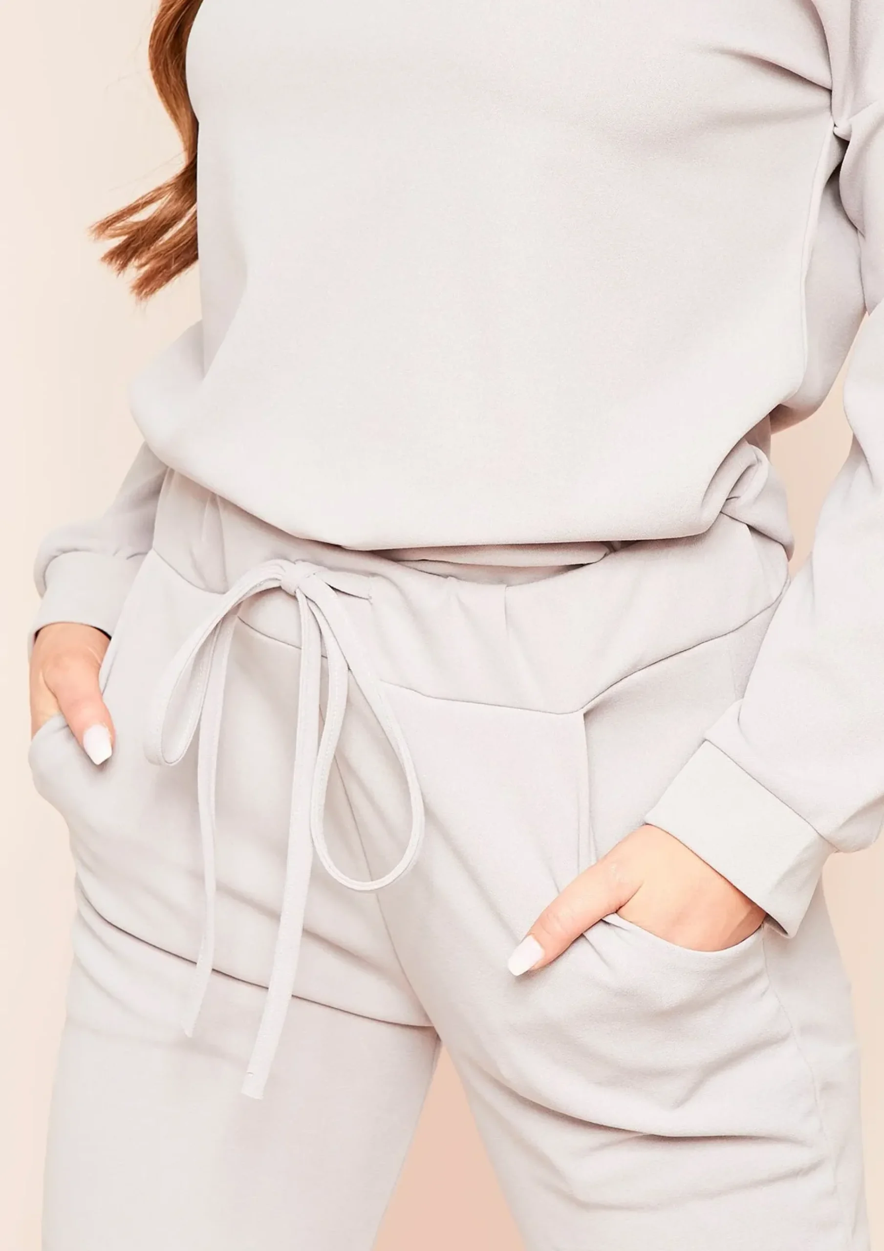 Hot Julie Grey Jumper Loungewear Set Women Loungewear