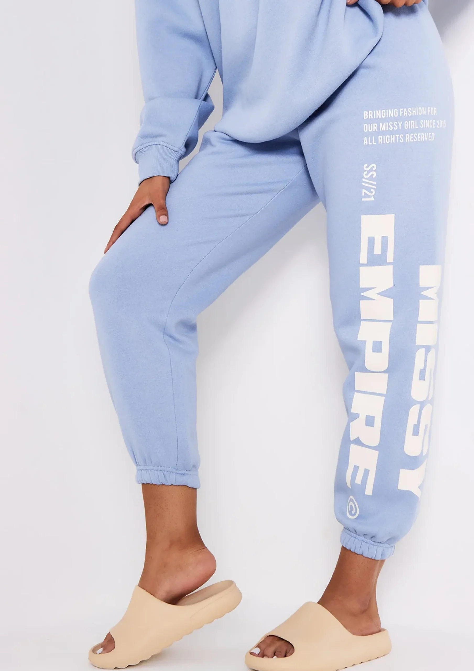 Discount Layla Blue Slogan Joggers Women Loungewear