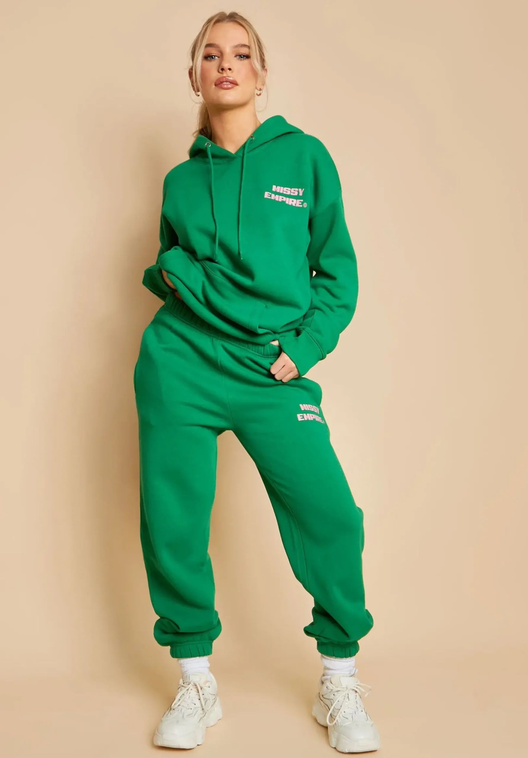 Sale Lola Green Athletics Jogger Women Tracksuits