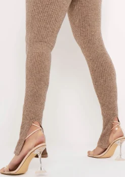 Sale Lucy Mocha Rib Split Hem Legging Women Leggings