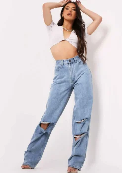 Maya Grey Slinky Twist Front Crop Top^Missy Empire Flash Sale