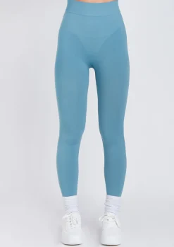 Fashion Meghan Blue High Waisted Body Sculpting Seamless Leggings Women Seamless & Shapewear