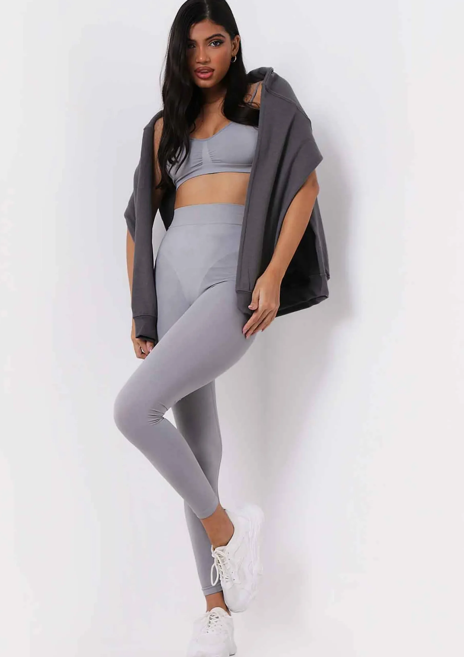 Flash Sale Meghan Grey High Waisted Body Sculpting Seamless Leggings Women Seamless & Shapewear