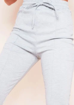 Hot Nala Grey Seam Detail Trousers Women Trousers