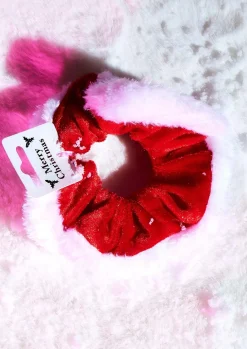 Flash Sale Noella Red Velvet Christmas Scrunchie Women Hair Accessories