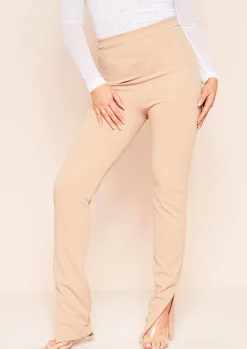 Online Nova Stone Split Side Trousers Women Trousers