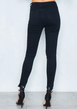 Penny Black Distressed Knee Skinny Jeans^Missy Empire Clearance