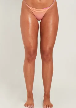 Quinn Pink Ombre Printed Bikini Bottom^Missy Empire Best Sale