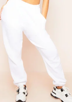 Store Rebecca White Casual Joggers Women Loungewear