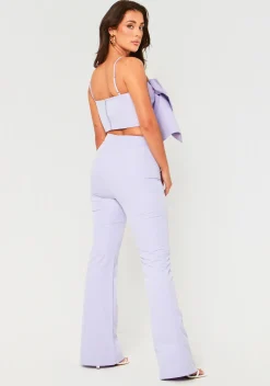 Hot Reyna Lilac Tailored Trouser Women Trousers