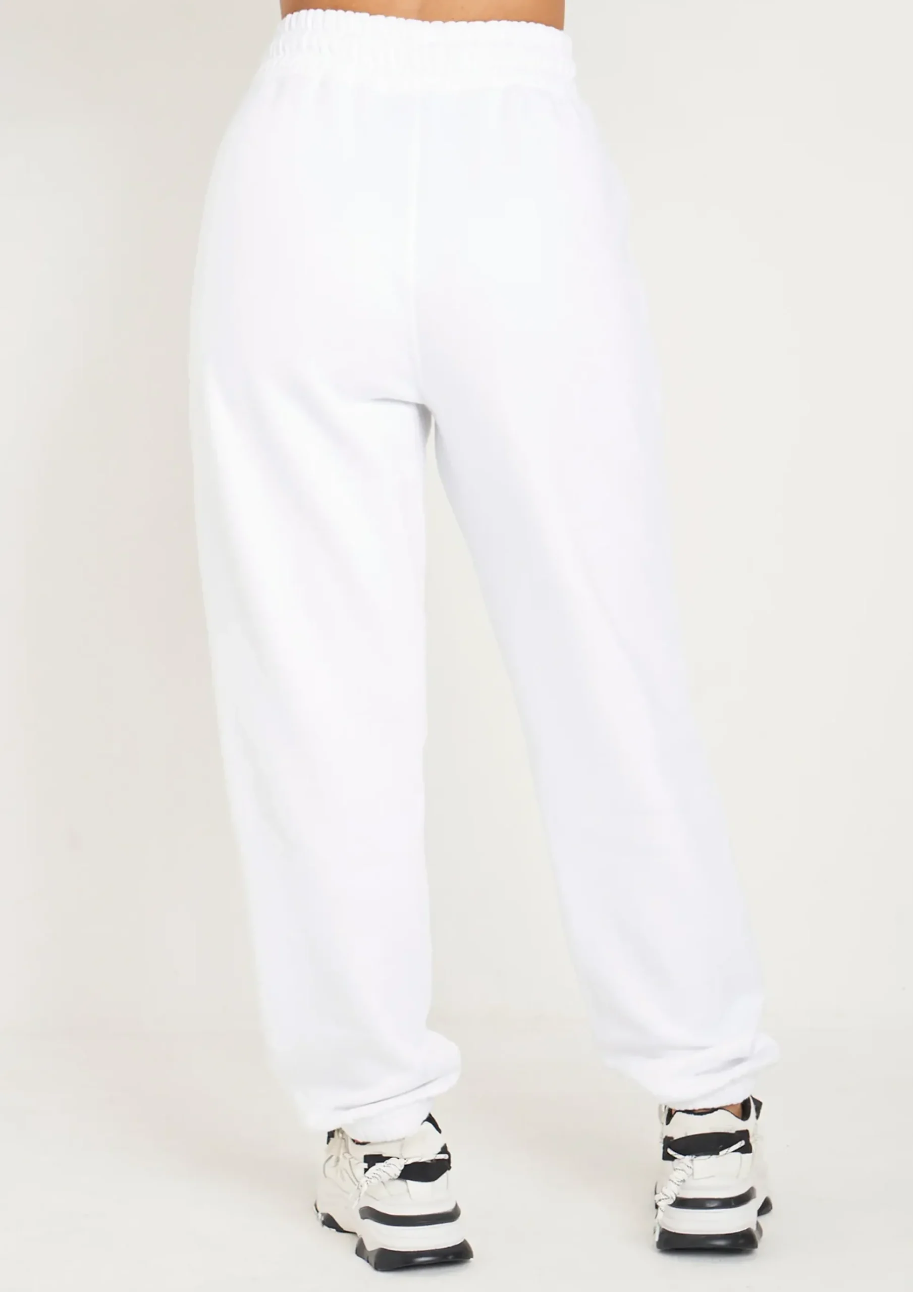 Outlet Romy White Pocket Front Oversized Joggers Women Tracksuits