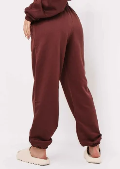 Discount Stella Chocolate Casual High Waisted Joggers Women Loungewear