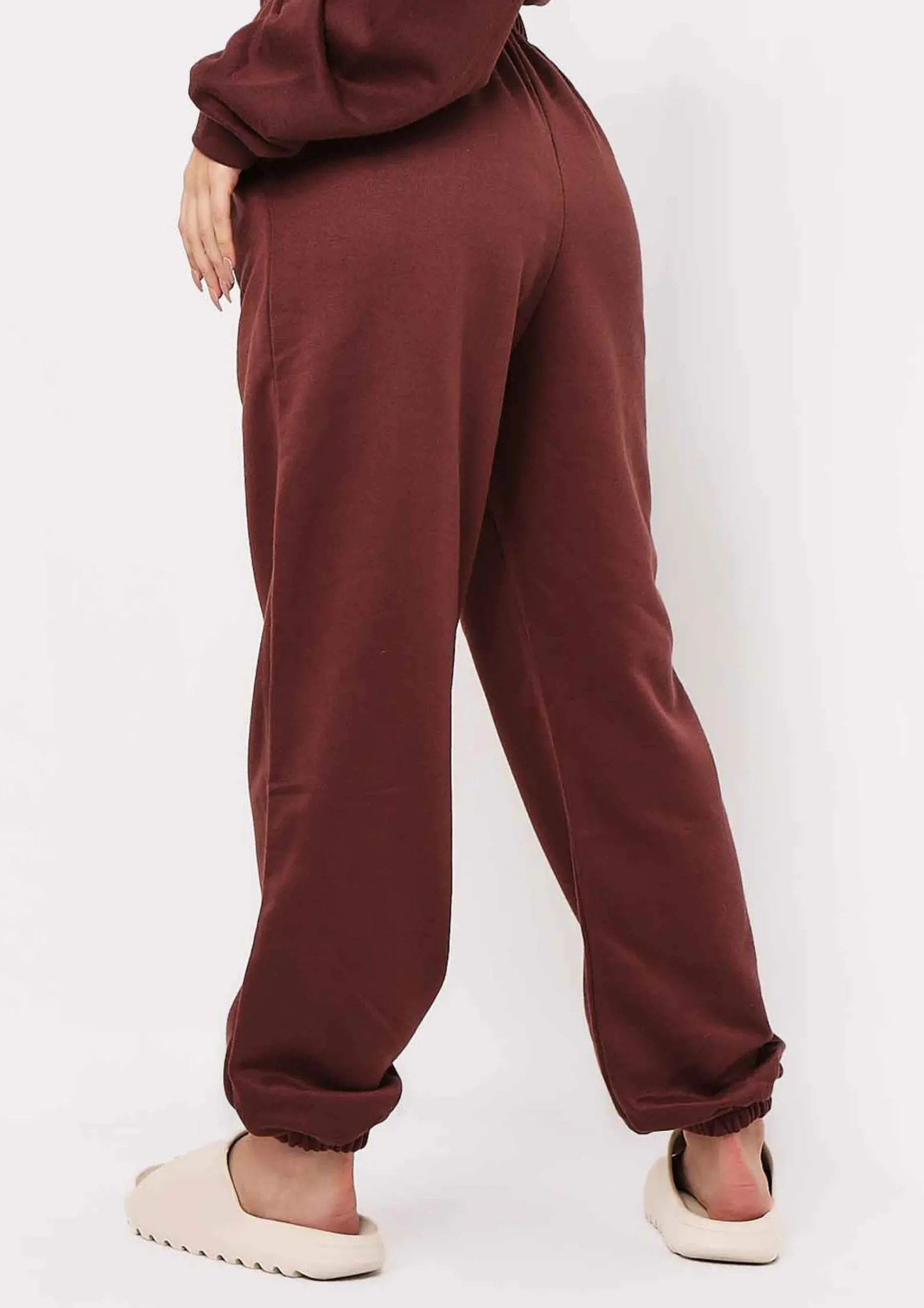 Discount Stella Chocolate Casual High Waisted Joggers Women Loungewear