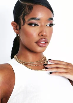 Store Tasha Gold Multi Chain Necklace Women Necklaces