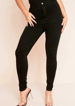 Tora Black Denim Skinny Jeans^Missy Empire Flash Sale