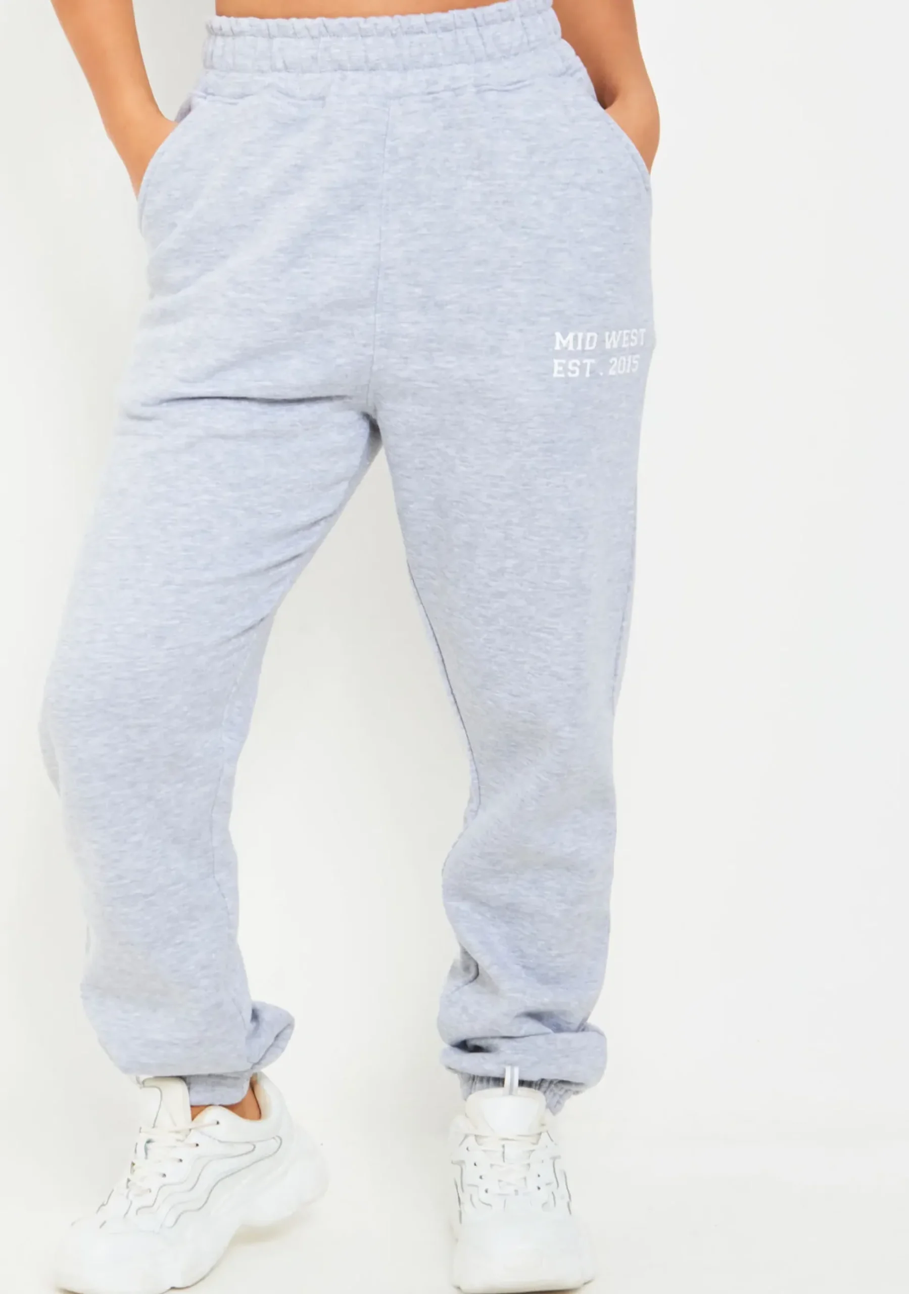 Online Tyra Grey 90's Cuffed Jogger Women Loungewear