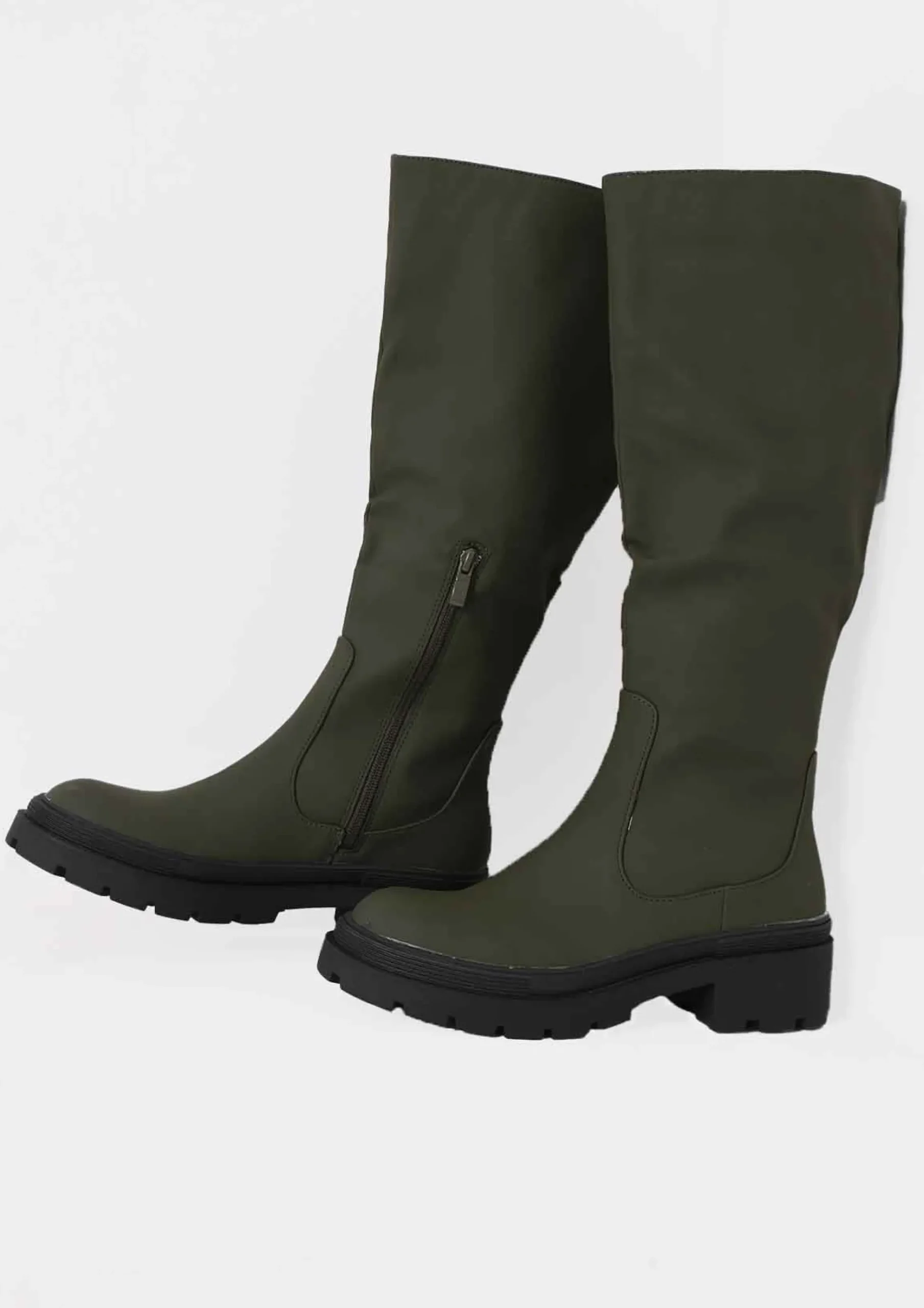 Discount Zeke Khaki Wellie Boots Women Boots